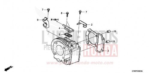CYLINDRE NHX110WH8 de 2008
